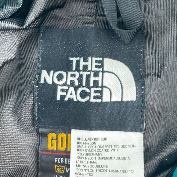 The North Face Vintage womens Vertical Gore-Tex Nylon Jacket M *flaw* 0203 - Picture 4 of 14